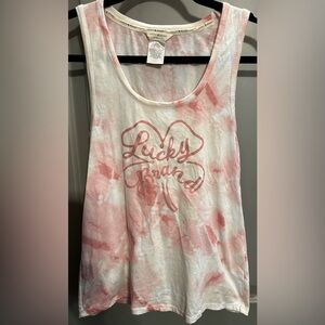 Lucky Brand Size XS Tie Dye Tank Top EUC